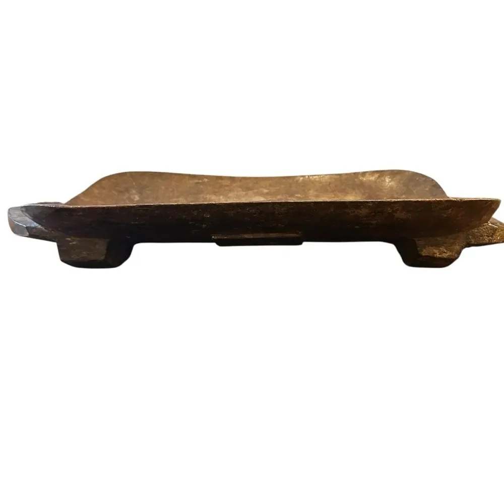 Vintage South African Craved Meat Tray